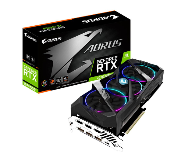 Gigabyte GeForce RTX 2070 SUPER AORUS 8GB GDDR6 - 504443 - zdjęcie